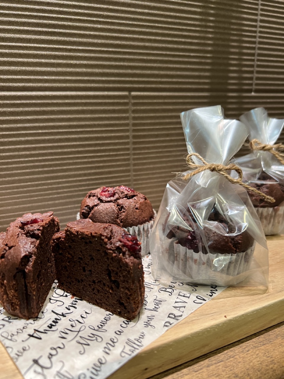 バレンタイン直前！超簡単！米粉チョコマフィン💟 | 手作りおやつ