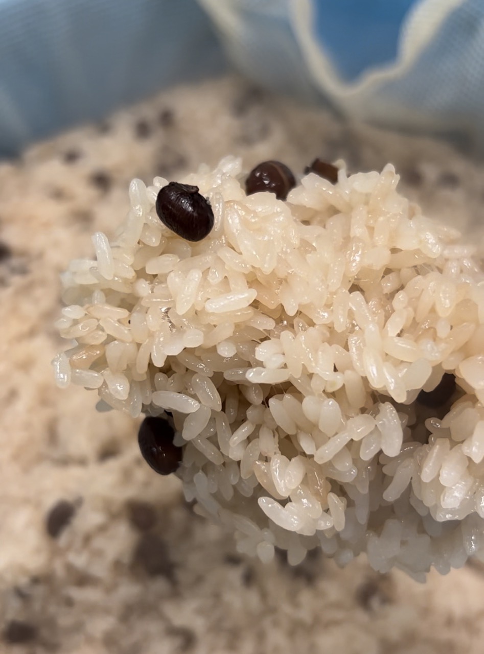 入学祝いに赤飯作りました！ | その他