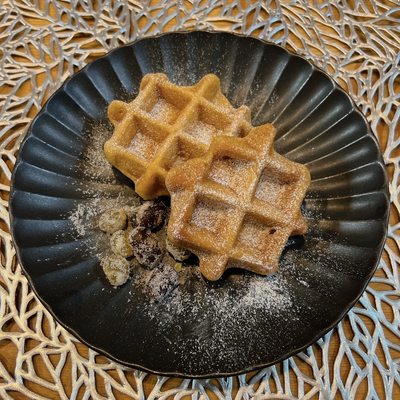 栄養満点！香ばし〜い玄米粉ワッフル | 手作りおやつ