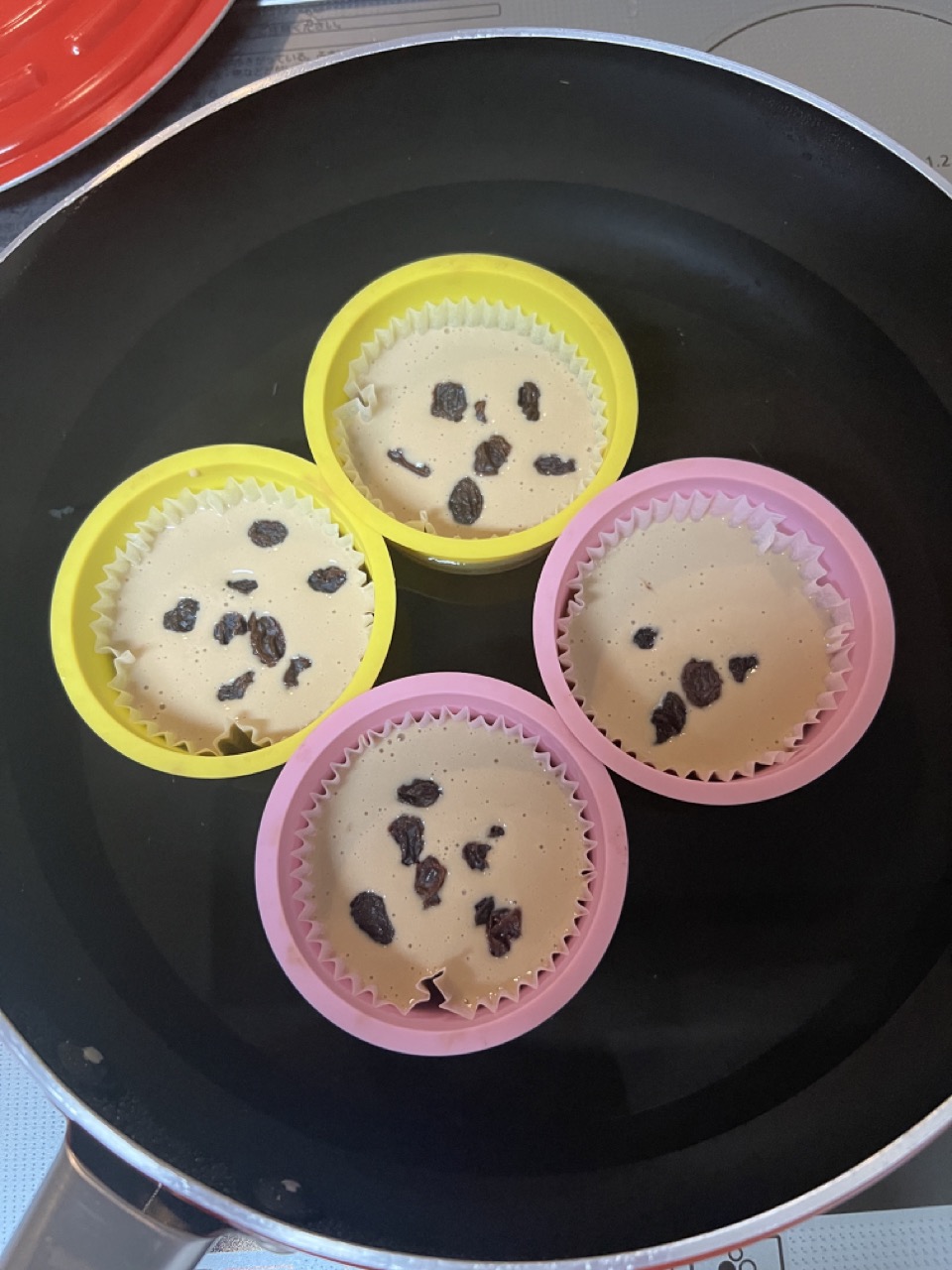 黒糖ミルクレーズン蒸しパン作りました。 | 手作りおやつ